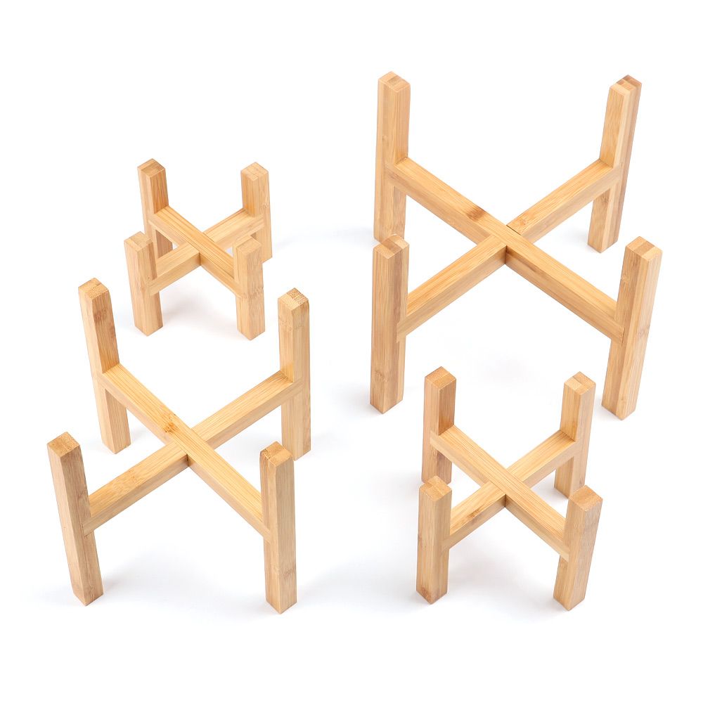 Wood Flowerpot Holder Floor-St - Bonsai Garden Display review and price