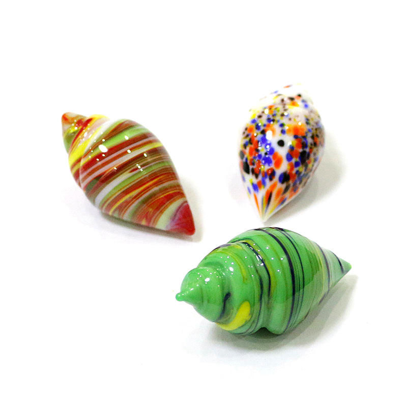 Cute Mini Glass Shell Conch Or - Bonsai Garden Table review and price