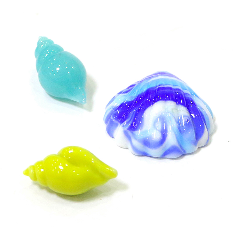 Cute Mini Glass Shell Conch Or - Bonsai Garden Table review and price