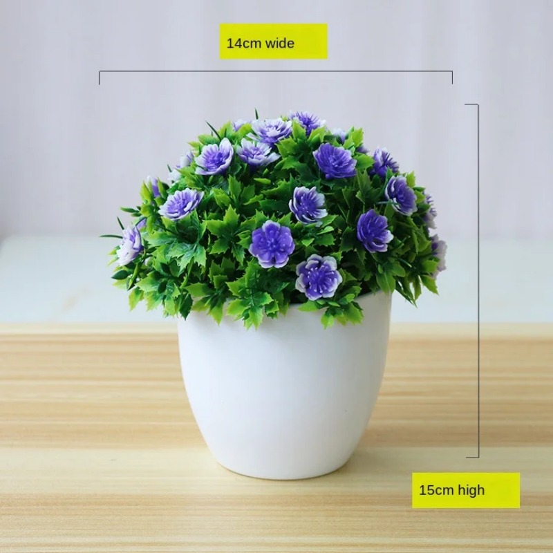 1pc Artificial Plants Bonsai S - Bonsai Gardenia review and price