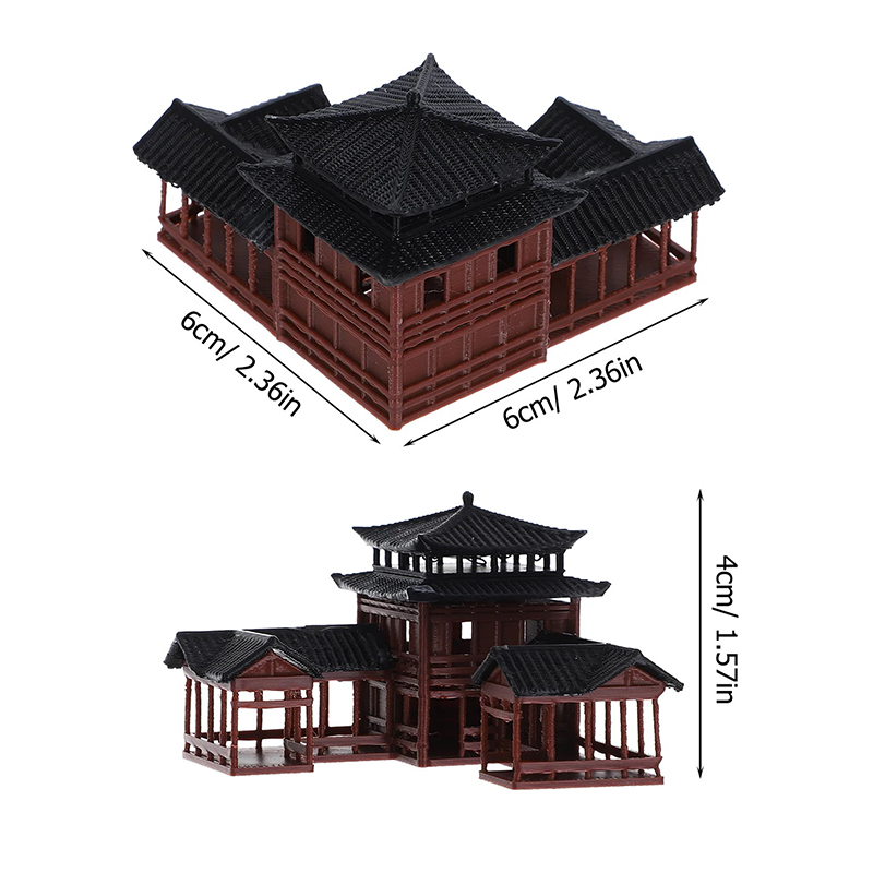 Ancient Building Model Miniatu - Japanese Garden Bonsai review and price
