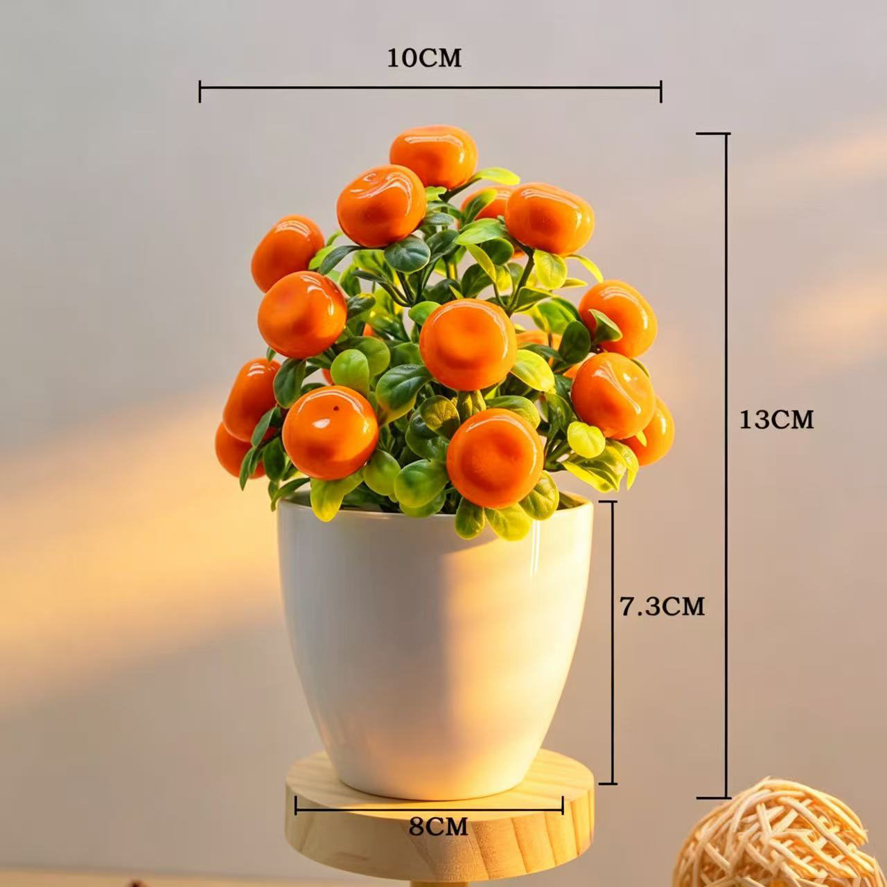 Artificial Fruits Tree Bonsai  - Bonsai Garden Table review and price