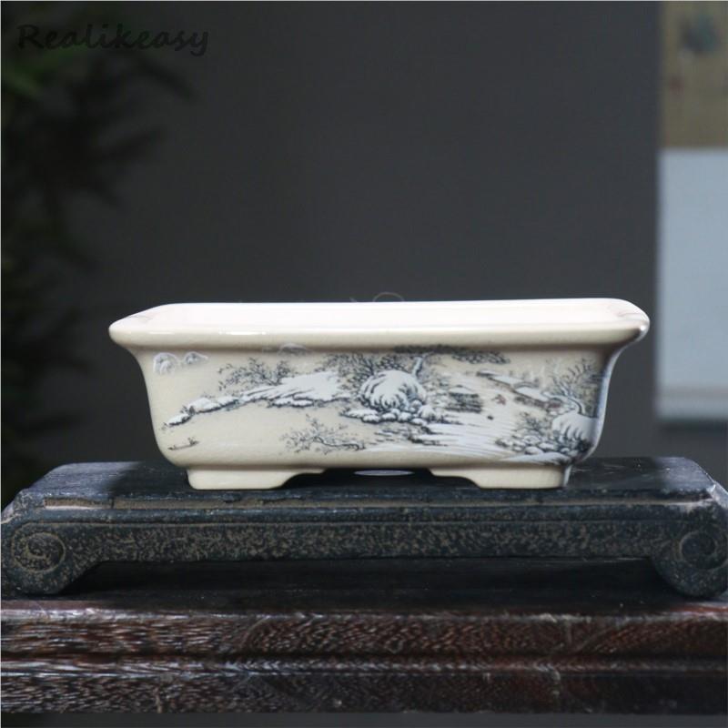 6Size Purple Sand Flower Pot C - Japanese Garden Bonsai review and price