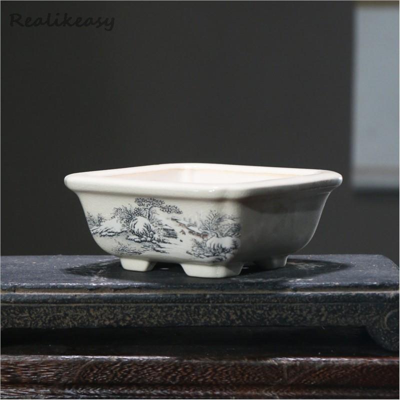 6Size Purple Sand Flower Pot C - Japanese Garden Bonsai review and price