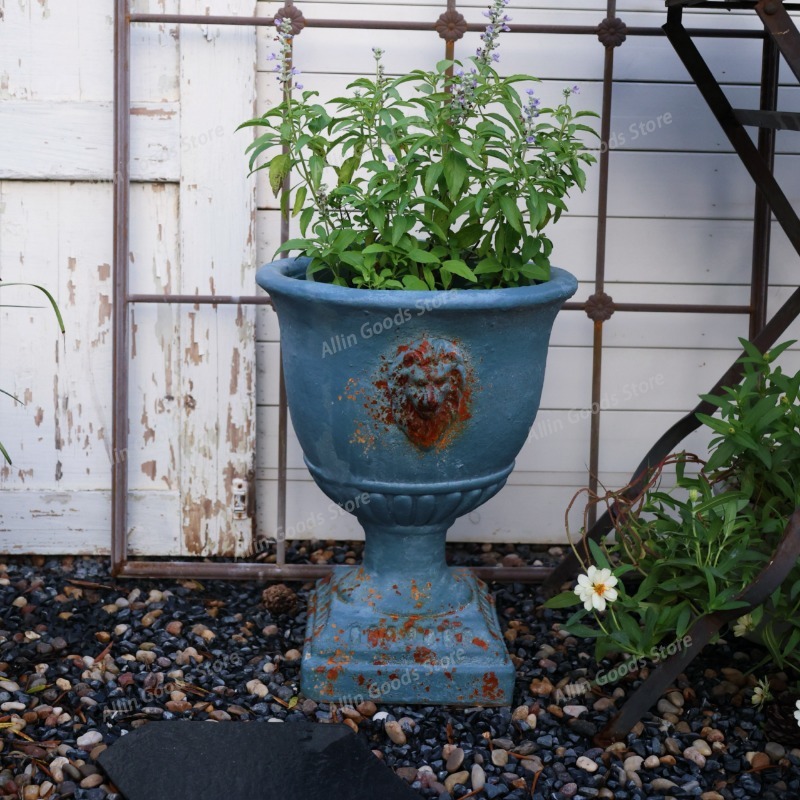 Vintage Antique Finish Lion He - Bonsai Garden Display review and price