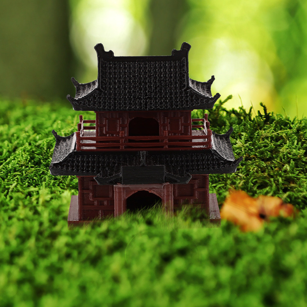Miniature Pagoda Statue Handcr - Bonsai Garden Display review and price