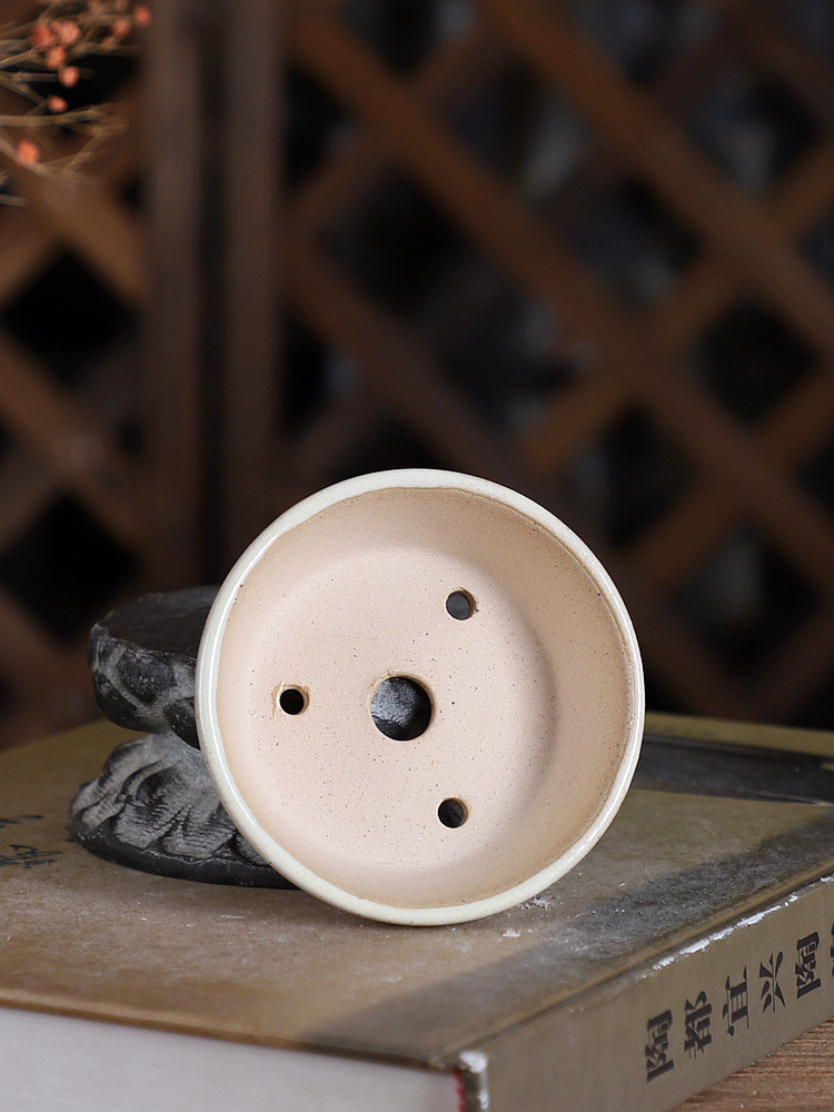 Porcelain Round Glazed Bonsai  - Bonsai Garden Table review and price