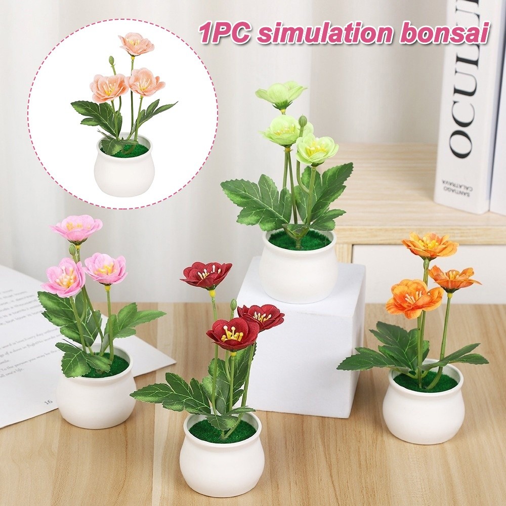 Plum Blossom Plant Artificial  - Bonsai Garden Display review and price