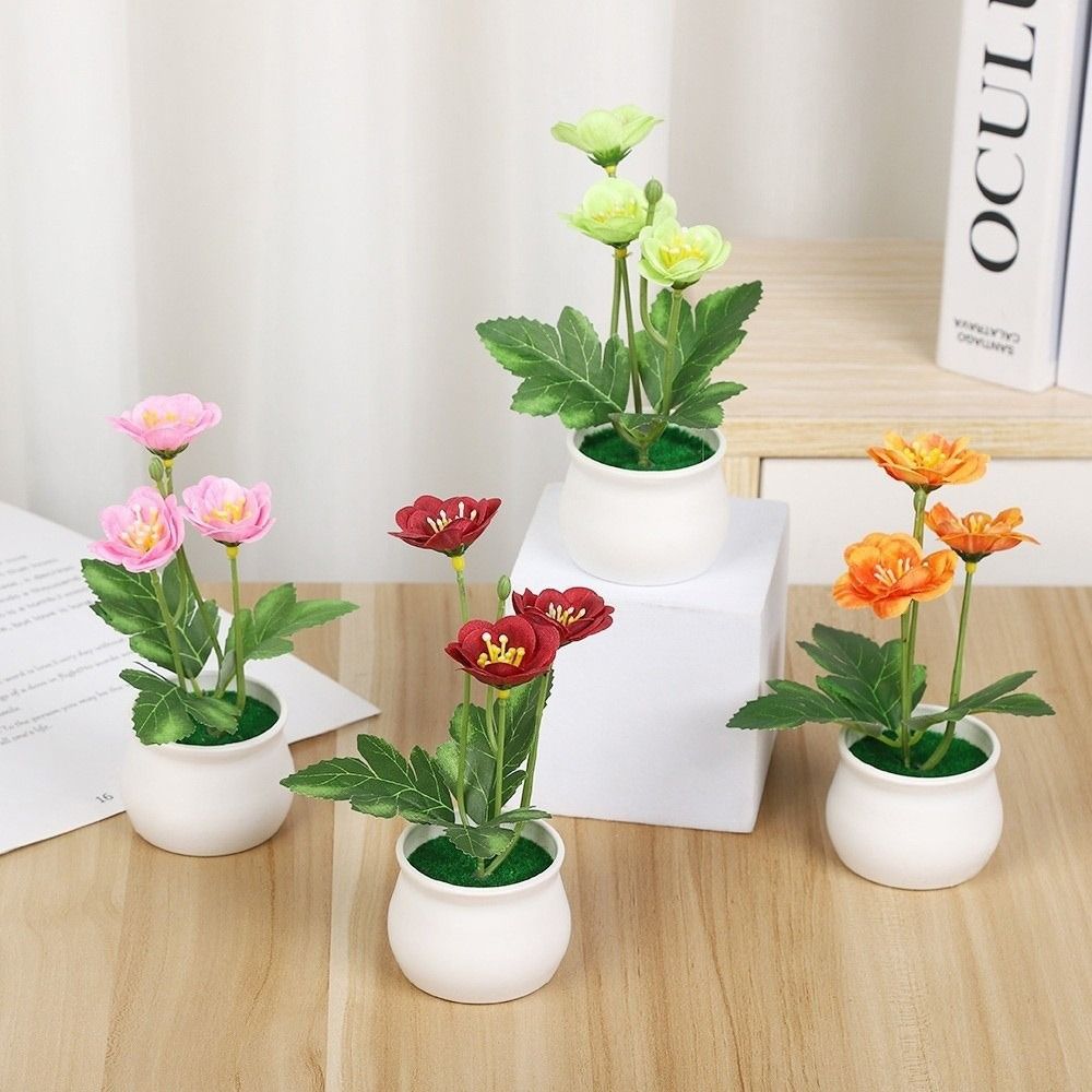 Plum Blossom Plant Artificial  - Bonsai Garden Display review and price