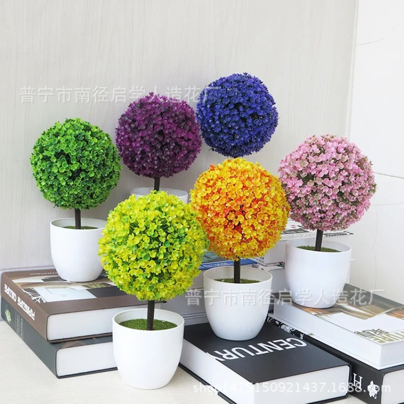 Artificial Small Tree Potted P - Bonsai Garden Table review and price