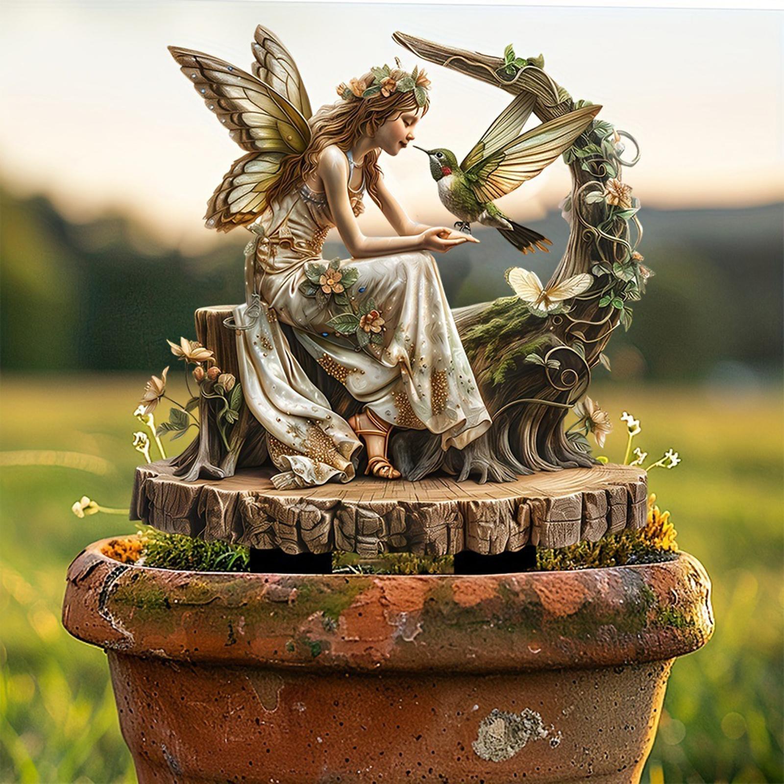 Fairy Decorative Garden Stake  - Bonsai Gardenia review and price