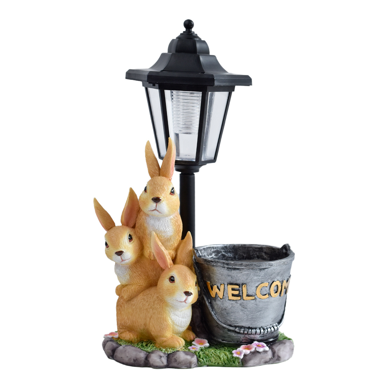 New rabbit solar garden light  - Bonsai Gardenia review and price