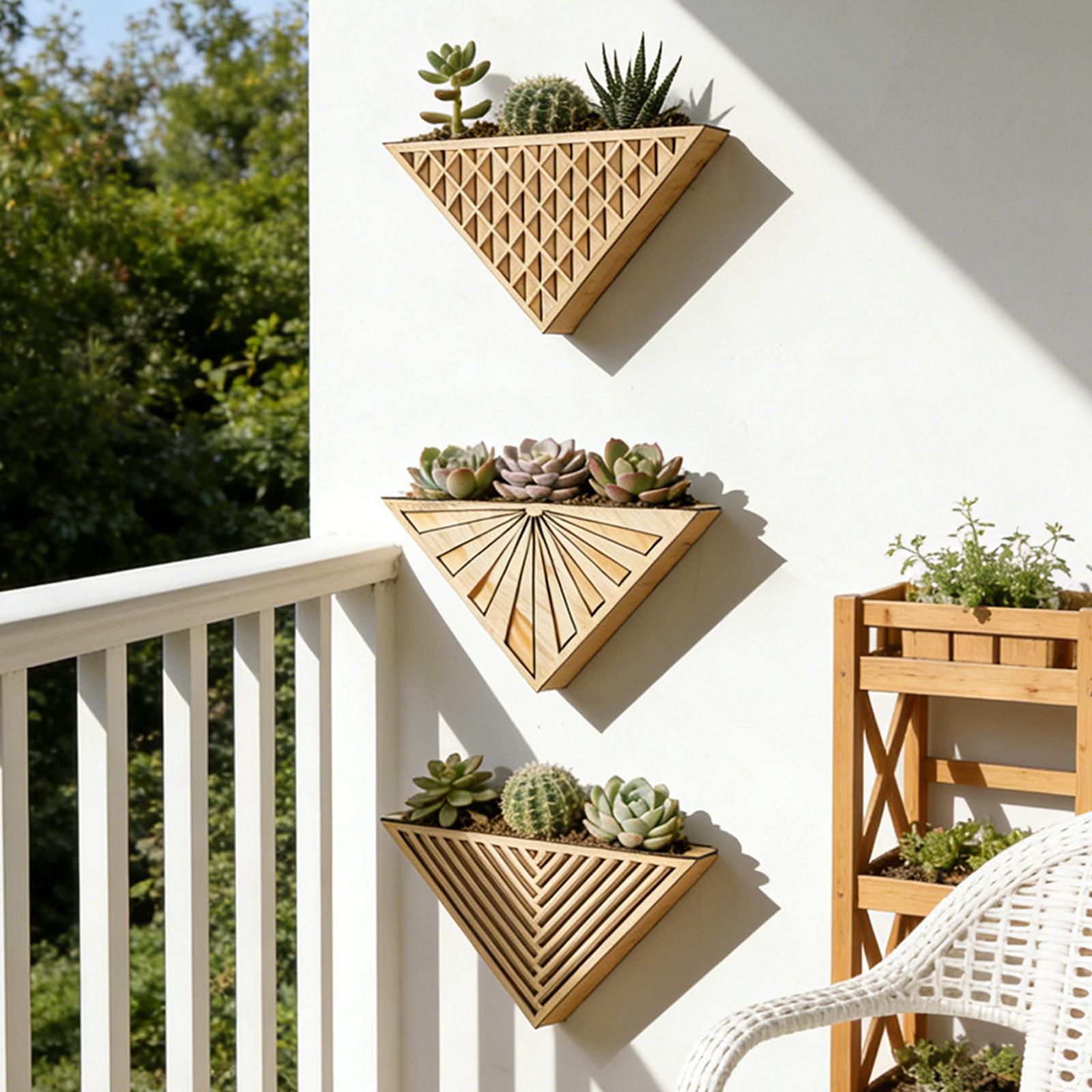 Flower Pot Wall Mounted Orname - Bonsai Garden Wall review and price