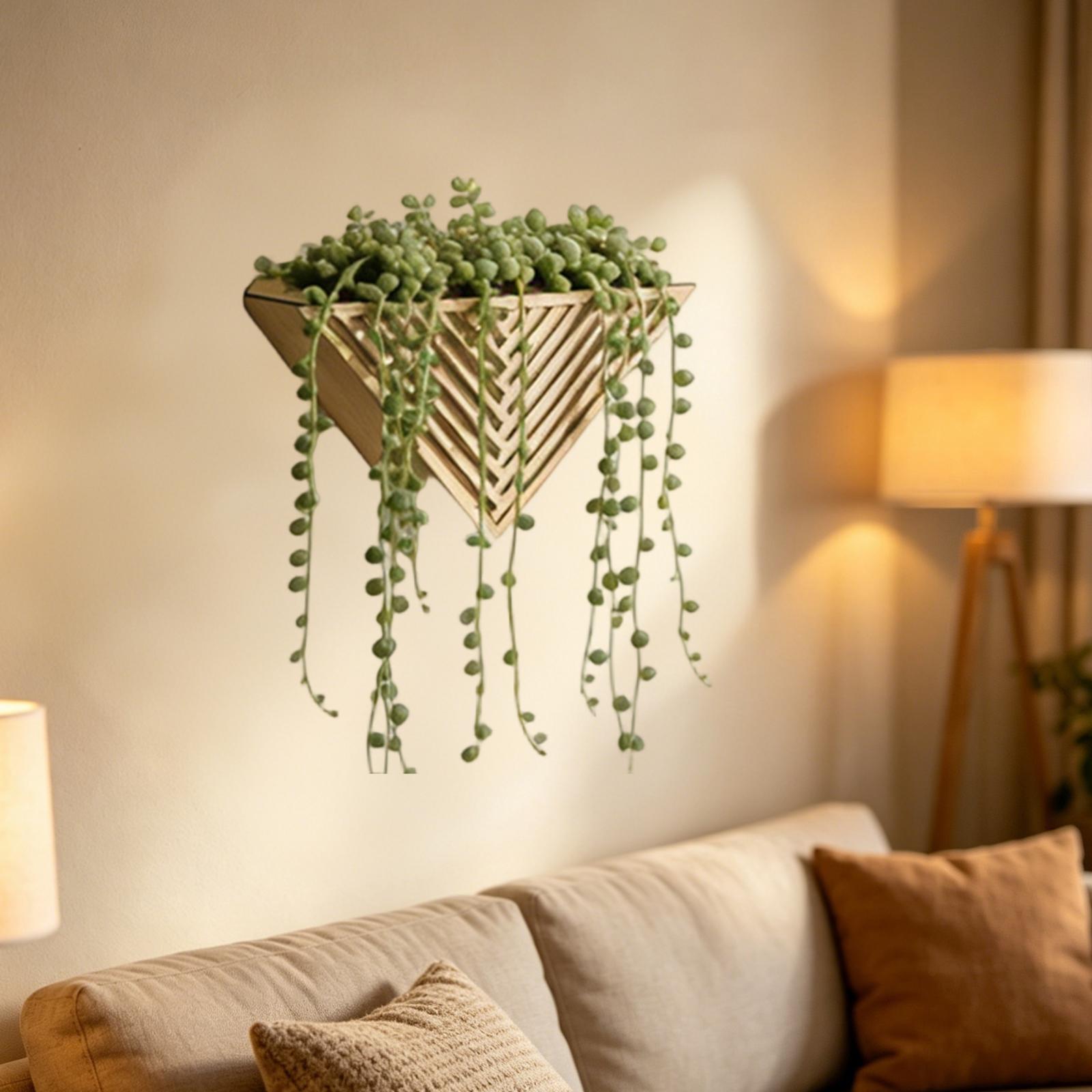 Flower Pot Wall Mounted Orname - Bonsai Garden Wall review and price