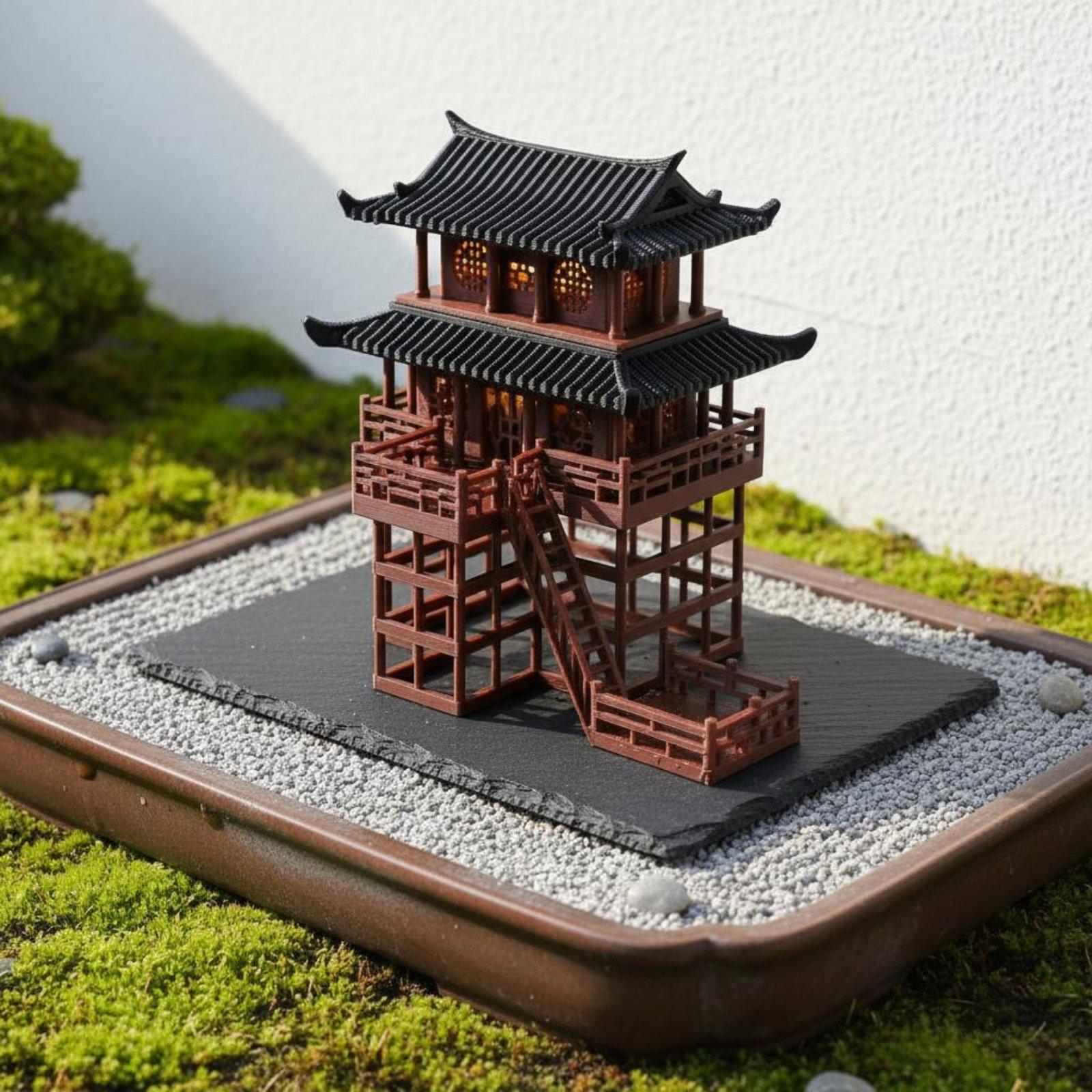 Bonsai House Tabletop Plastic  - Japanese Garden Bonsai review and price